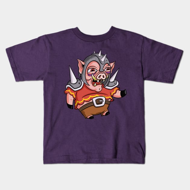 PiGrunt Kids T-Shirt by CHTee